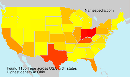 Surname Tepe in USA Surname Tepe in USA