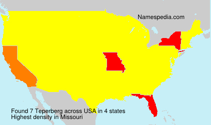 Surname Teperberg in USA Surname Teperberg in USA