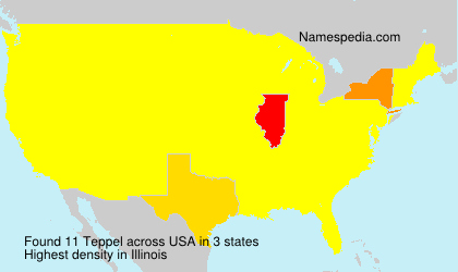 Surname Teppel in USA Surname Teppel in USA