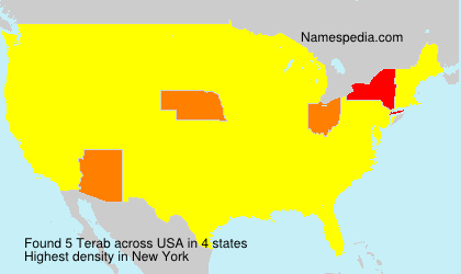 Surname Terab in USA Surname Terab in USA