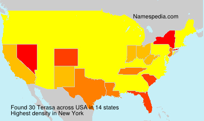 Surname Terasa in USA Surname Terasa in USA
