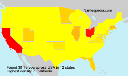 Surname Tereba in USA Surname Tereba in USA