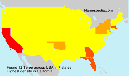 Surname Teree in USA Surname Teree in USA