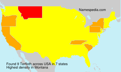 Surname Terfloth in USA Surname Terfloth in USA