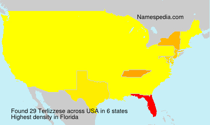 Surname Terlizzese in USA Surname Terlizzese in USA