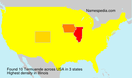Surname Termuende in USA Surname Termuende in USA