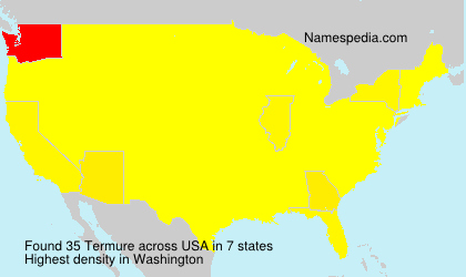 Surname Termure in USA Surname Termure in USA