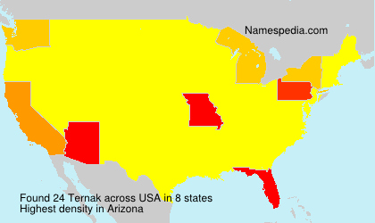 Surname Ternak in USA Surname Ternak in USA