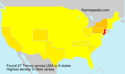 Surname Ternay in USA Surname Ternay in USA