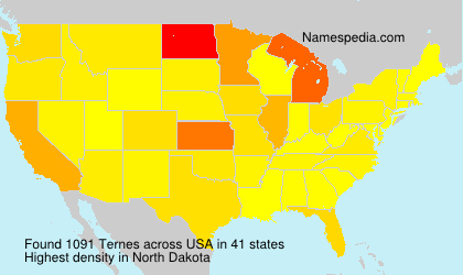 Surname Ternes in USA Surname Ternes in USA