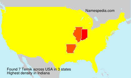 Surname Ternik in USA Surname Ternik in USA