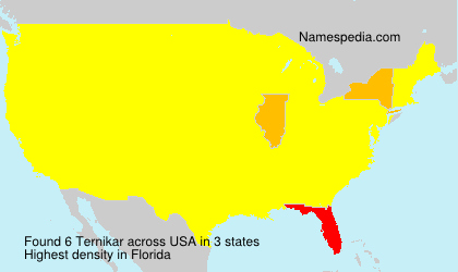 Surname Ternikar in USA Surname Ternikar in USA