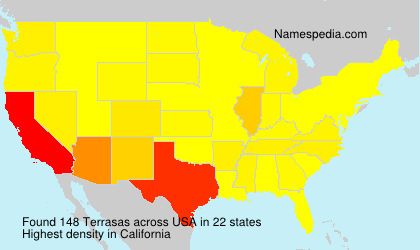 Surname Terrasas in USA Surname Terrasas in USA