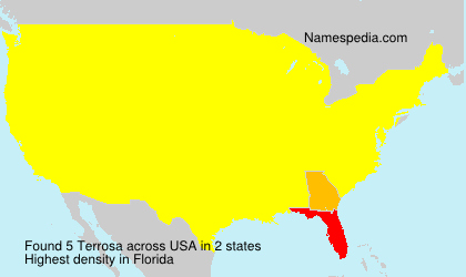 Surname Terrosa in USA Surname Terrosa in USA