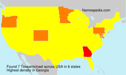 Surname Tessamichael in USA Surname Tessamichael in USA