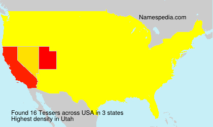 Surname Tessers in USA Surname Tessers in USA