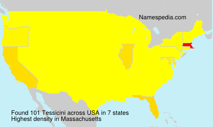 Surname Tessicini in USA Surname Tessicini in USA