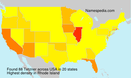 Surname Tetzner in USA Surname Tetzner in USA
