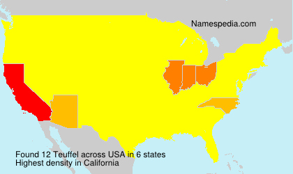 Surname Teuffel in USA Surname Teuffel in USA