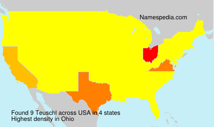 Surname Teuschl in USA Surname Teuschl in USA