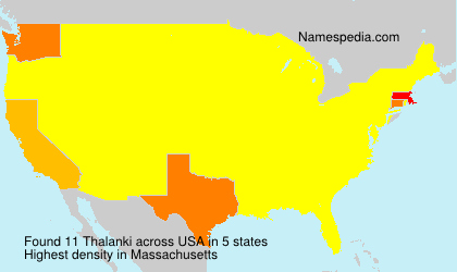 Surname Thalanki in USA Surname Thalanki in USA
