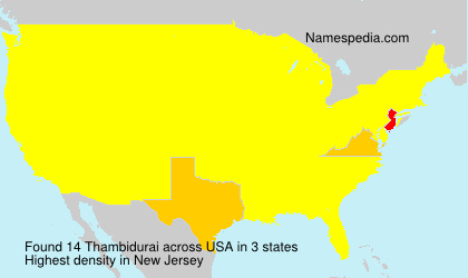 Surname Thambidurai in USA Surname Thambidurai in USA