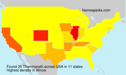 Surname Thammarath in USA Surname Thammarath in USA