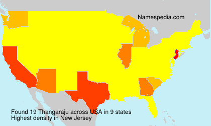 Surname Thangaraju in USA Surname Thangaraju in USA