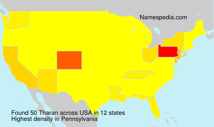 Surname Tharan in USA Surname Tharan in USA