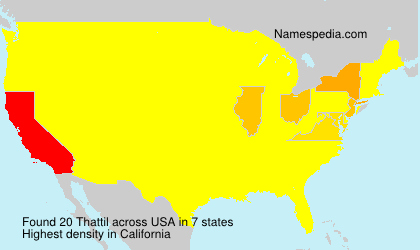 Surname Thattil in USA Surname Thattil in USA