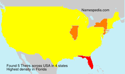 Surname Theirs in USA Surname Theirs in USA