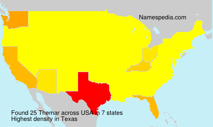 Surname Themar in USA Surname Themar in USA