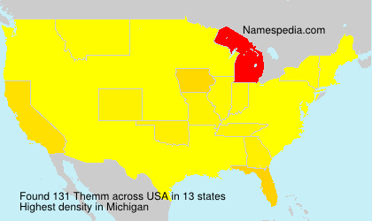 Surname Themm in USA Surname Themm in USA