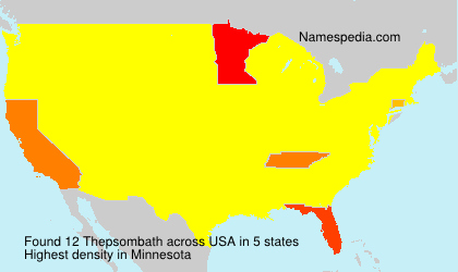 Surname Thepsombath in USA Surname Thepsombath in USA