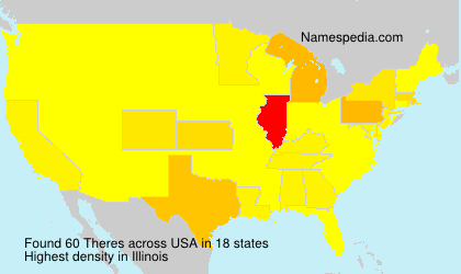 Surname Theres in USA Surname Theres in USA
