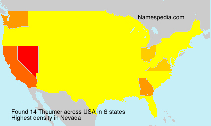 Surname Theumer in USA Surname Theumer in USA
