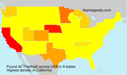 Surname Thielfoldt in USA Surname Thielfoldt in USA
