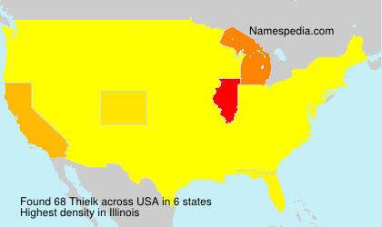 Surname Thielk in USA Surname Thielk in USA