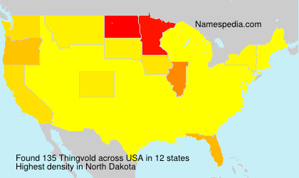 Surname Thingvold in USA Surname Thingvold in USA
