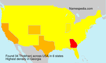 Surname Thobhani in USA Surname Thobhani in USA