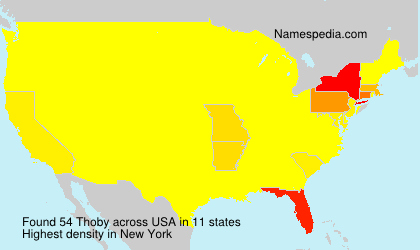 Surname Thoby in USA Surname Thoby in USA
