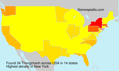 Surname Thongchanh in USA Surname Thongchanh in USA