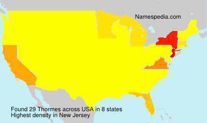 Surname Thormes in USA Surname Thormes in USA
