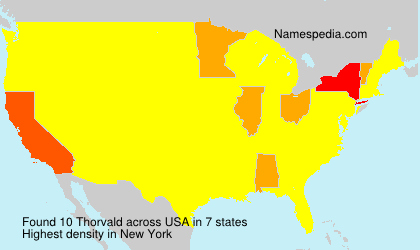 Surname Thorvald in USA Surname Thorvald in USA