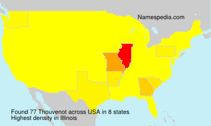 Surname Thouvenot in USA Surname Thouvenot in USA