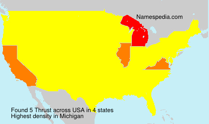 Surname Thrust in USA Surname Thrust in USA