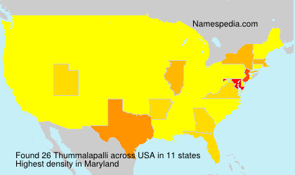 Surname Thummalapalli in USA Surname Thummalapalli in USA