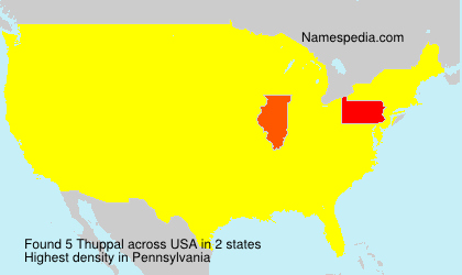 Surname Thuppal in USA Surname Thuppal in USA
