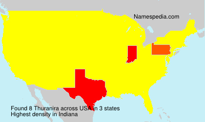 Surname Thuranira in USA