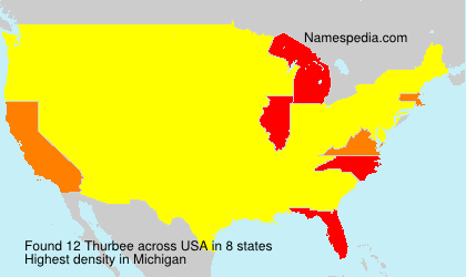 Surname Thurbee in USA Surname Thurbee in USA